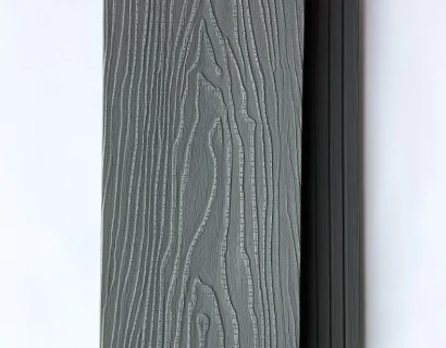 Террасная доска Bergia Solid Linden (серая)