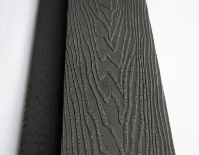 Заборная доска Bergia Forte Linden (графит)